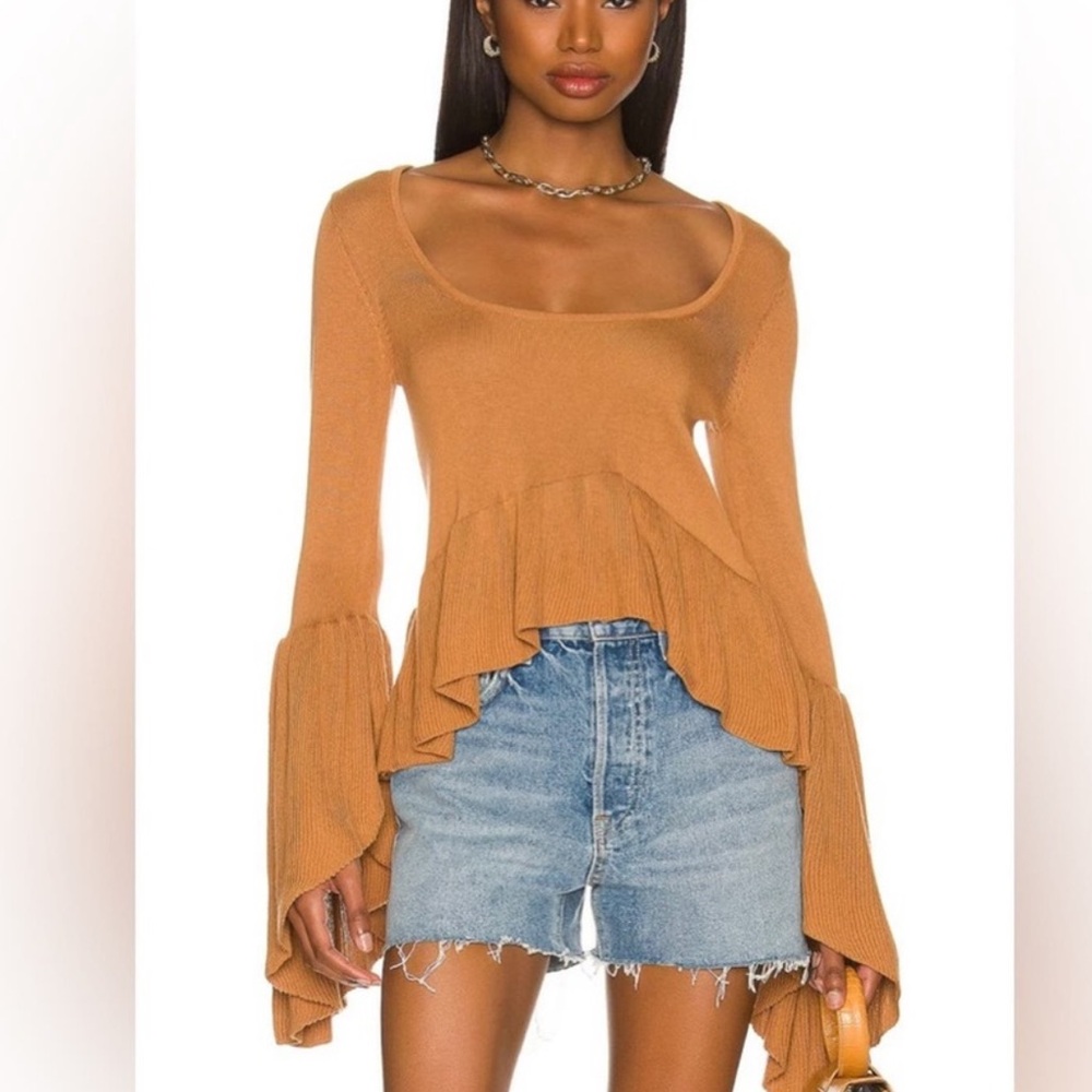 New LPA Domenico ruffle sweater
